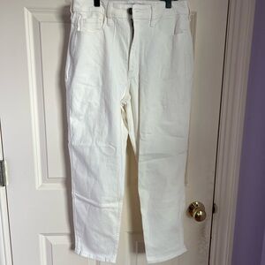 Hollister White High-Rise Jeans
